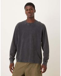 Abercrombie & Fitch - Long Sleeve Premium Heavyweight T-Shirt - Lyst