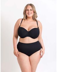 Curvy Kate - Jet Set Padded Balcony Fuller Bust Bikini Top - Lyst