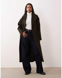 Mango - Tailored Tie Waist Coat - Lyst
