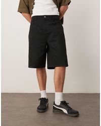 ASOS - Bermuda long en toile - Lyst