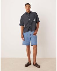SELECTED - Alex Regular Fit Denim Shorts - Lyst