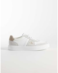 Calvin Klein - Cupsole Sneakers With Embossed Logo - Lyst