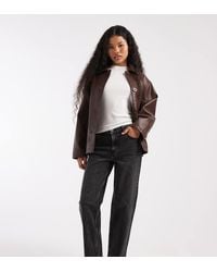 Miss Selfridge - Straight Leg Jeans - Lyst