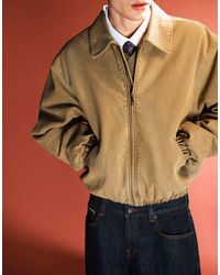 Weekday - Canvas Bomber Jacket - Lyst