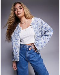 River Island - Floral Reversible House Coat - Lyst