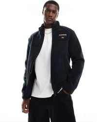 Napapijri - Tynik Logo Full Zip Fleece Jacket - Lyst