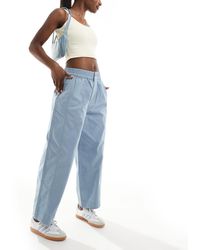 ASOS - Laundered Barrel Pull On Trousers - Lyst
