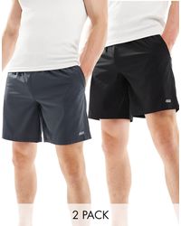 ASOS 4505 - Icon 5 Inch Training Shorts 2 Pack With Quick Dry - Lyst