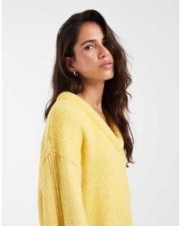 ASOS - Stuffed Scoop Neck Trim Jumper - Lyst
