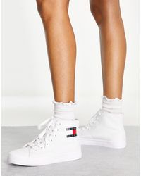 Tommy Hilfiger High-top sneakers for Women | Online Sale up to 56% off |  Lyst