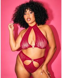 Ann Summers - Heart Throb Crotchless Set - Lyst
