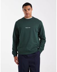Jack & Jones - Sweat With Front Originals Embroidery - Lyst