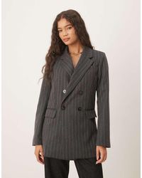 Glamorous - Double Breasted Blazer - Lyst