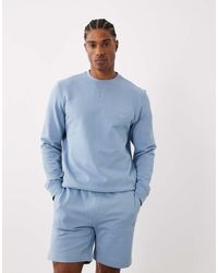 BOSS - Hugo Boss Co-ord Regular Fit Sweatshirt - Lyst