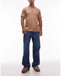Wrangler - – lockere, gerade geschnittene jeans - Lyst