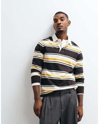 GANT - Heavyweight Striped Rugby Polo - Lyst