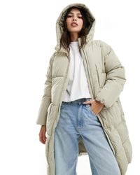 Vero Moda - – wattierter, langärmliger oversize-mantel - Lyst