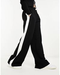 ASOS - Pull On Trouser With Contrast Panel - Lyst