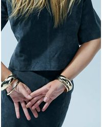 ASOS - Set Van 4 Armbanden Zonder Sluiting Met Verschillende Ontwerpen - Lyst