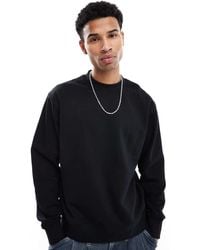 Jack & Jones - Premium Oversized Heavy Weight Crew Neck Sweatshirt - Lyst