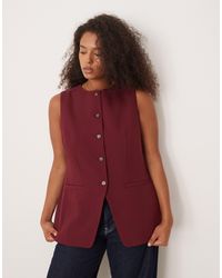 ASOS - Asos design curve – elegante, hochgeschlossene weste - Lyst