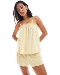 ASOS - Linen Blend Micro Short - Lyst