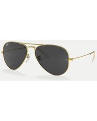 Ray-Ban - Aviator Classic Pilot Polarised Sunglasses With Lens - Lyst