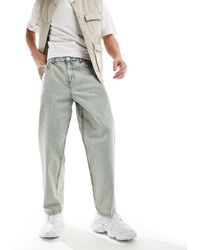Reclaimed (vintage) - Jeans dad fit ampi anni '90 azzurri - Lyst