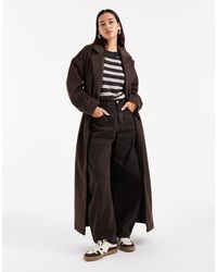 Object - Premium Wool Blend Formal Maxi Coat - Lyst