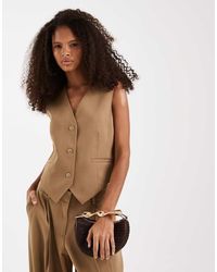 Vero Moda - Tailored Waistcoat Mix & Match Co-ord - Lyst