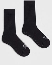 4505 - Pack De 2 Pares De Calcetines Marrón Antideslizantes Para Pilates De Caña Alta Icon De - Lyst