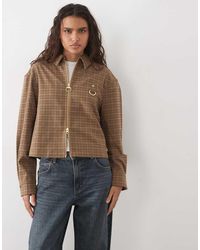 Barbour - Ravenshill Long Sleeve Tartan Check Zip Through Shirt - Lyst