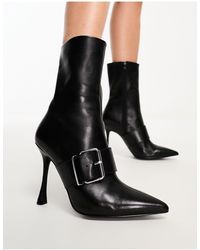 Steve Madden - Banter Ankle Boots With Buckle - Lyst