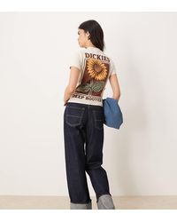 Dickies - Sunflower Graphic Back Print Baby Tee - Lyst