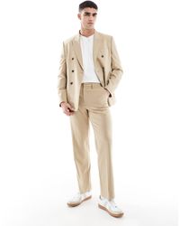ASOS - Straight Leg Suit Trousers - Lyst