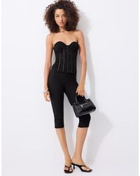 Stradivarius - Lace Corset With Stays - Lyst