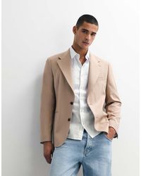 ASOS - 100% Summer Wool Slim Suit Jacket - Lyst