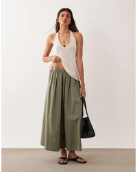 ASOS - Volume Midi Skirt - Lyst