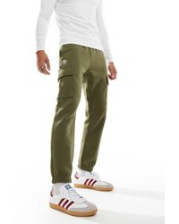 Aape By A Bathing Ape - Cargo-Joggingbroek Met Elastiek Bij De Enkels En Logo - Lyst