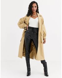 ASOS Utility-trenchcoat - Naturel