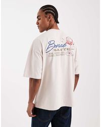 ASOS - Heavyweight Regular Fit T-shirt With Drinks Graphic - Lyst