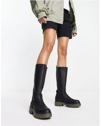 Replay - Chunky Knee High Boots - Lyst