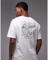 New Balance - Runners Graphic Back Print T-shirt - Lyst