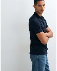 SELECTED - Short Sleeve Polo - Lyst