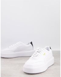 women's black and white puma trainers
