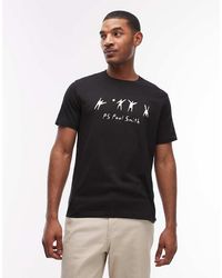 Paul Smith - Volleyball Graphic Casual Fit T-shirt - Lyst