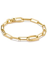Thomas Sabo - Charm Bracelet Paperclip With Connect Link-Plated - Lyst