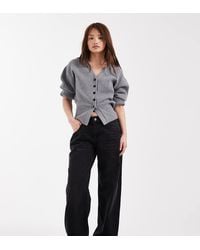 ASOS - Asos Design Petite Low Rise Baggy Jeans - Lyst