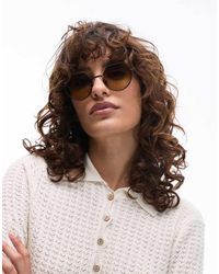 Jimmy Fairly - Gafas De Sol Con Montura Hexagonal De Metal Y Lentes Degradadas The Vietri De - Lyst
