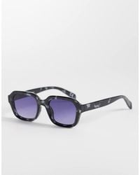 ASOS - Slim Square Sunglasses - Lyst